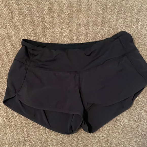 Black Lululemon Shorts - Picture 1 of 2